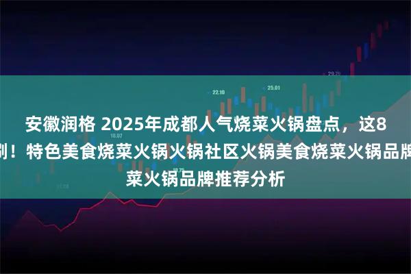 安徽润格 2025年成都人气烧菜火锅盘点，这8家值得N刷！特色美食烧菜火锅火锅社区火锅美食烧菜火锅品牌推荐分析