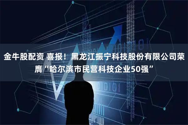 金牛股配资 喜报！黑龙江振宁科技股份有限公司荣膺“哈尔滨市民营科技企业50强”